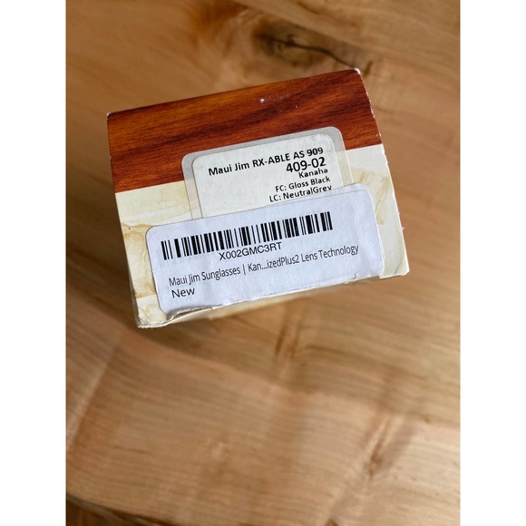 Maui Jim Kanaha 409-02 Gloss Black Frame Rimless - Picture 2 of 9
